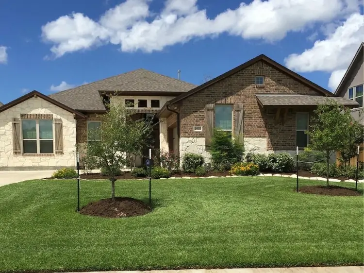 Landscape project College Station TX